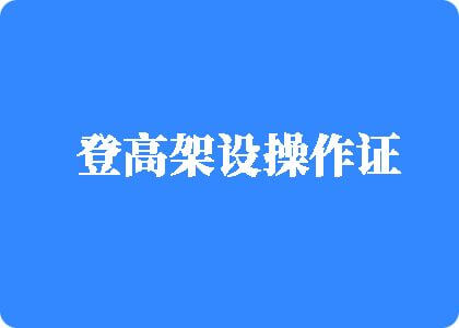 啊啊啊揉奶操我视频免费登高架设操作证